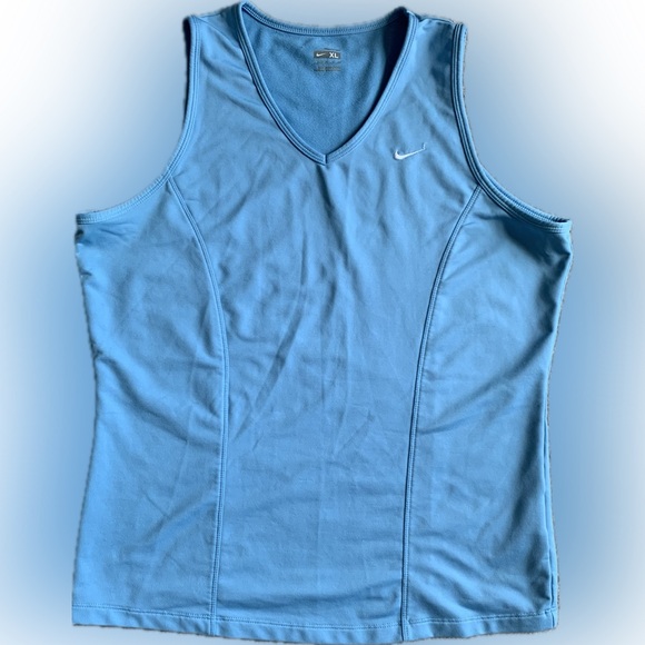 NIKE light blue sleeveless tank top, XL - Picture 4 of 5